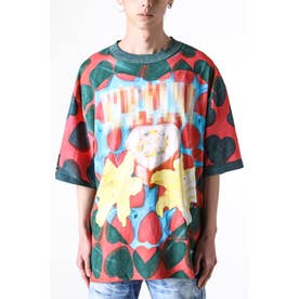 Art Replica Short Sleeve T-shirt Grange （Black）