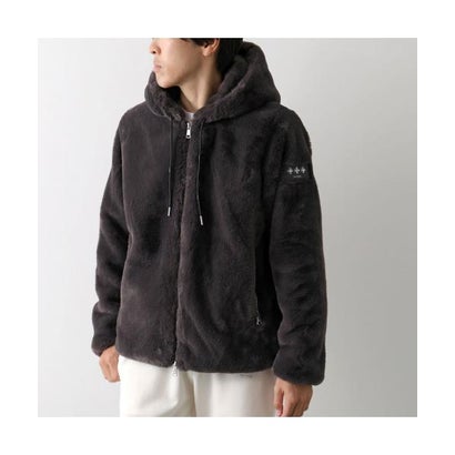 タトラス TATRAS TATRAS ブルゾン BOMOS ボモス エコファー ジップアップ （BLACK/ブラック）｜詳細画像