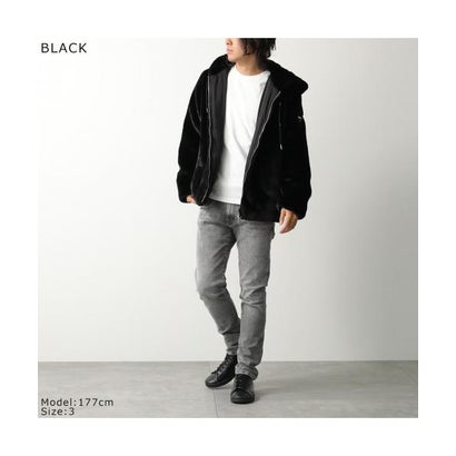 タトラス TATRAS TATRAS ブルゾン BOMOS ボモス エコファー ジップアップ （BLACK/ブラック）｜詳細画像