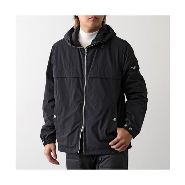 フーデッドブルゾン ALESSIO MCKA0600033588 （BLACK/ブラック）