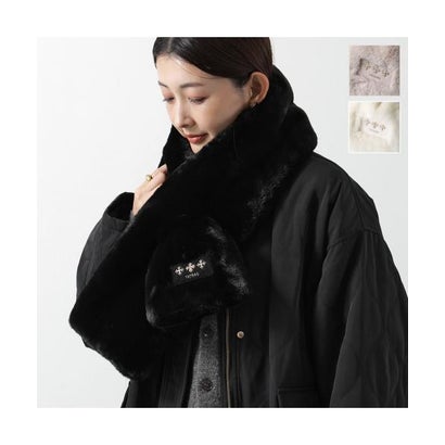 TATRAS マフラー MENISA LJXA0390153588 （BLACK/ブラック）｜詳細画像