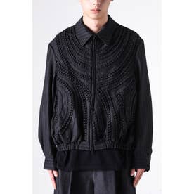 ターク TAAKK ZIP-UP BLOUSON （BLACK） -FASCINATE