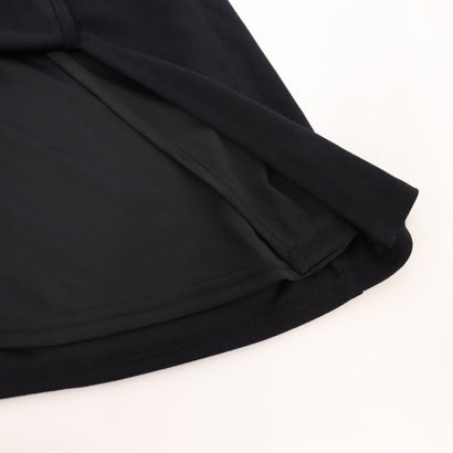 タダシショージ TADASHI SHOJI 裾まで伸びるケープ伸びるケープの様なシフォンスリーブが美しいカクテルドレス （ブラック/ホワイト）｜詳細画像