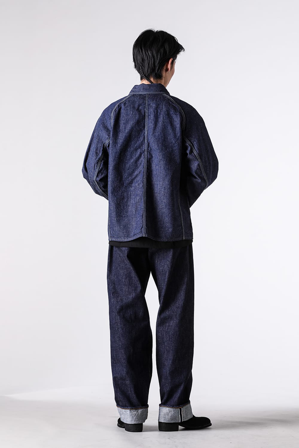 Cat Head Jacketの全身・背面