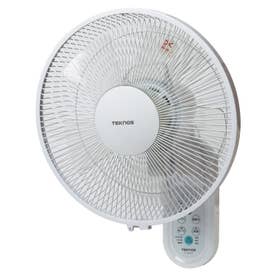 扇風機 壁掛け扇風機 サーキュレーター DCモーター リモコン付き 30cm WALL-MOUNTED FAN ホワイト 白 KI-DC338 （ホワイト）