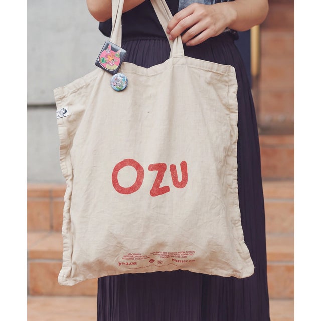 ”OZU”トートバッグ SPD （ピンク）
