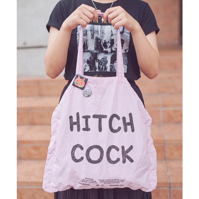 ”HITCH COCK”トートバッグ SPD （パープル）