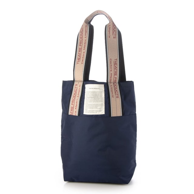 BL181101【05.ネイビー】NYLON TOTE “MISSISSIPPI” -L-  トートバッグ （ネイビー）