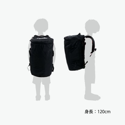 日本正規品 ボストンバッグ レディース キッズ 大容量 旅行 修学旅行 小学生 大きめ 3WAY ショルダー リュック パッカブル 50L ナイロンダッフル50 NMJ72352 （エステートブルー）｜詳細画像