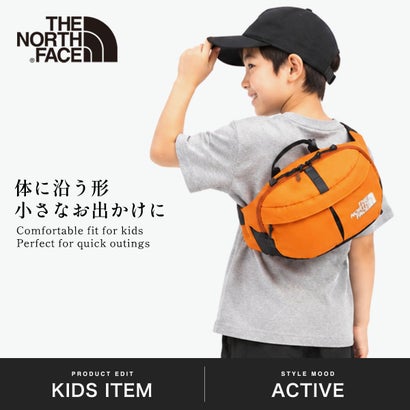 日本正規品 ウエストバッグ 軽量 バッグ キッズ 斜めがけ 旅行 ナイロン 小さめ 2WAY ショルダーバッグ 子供 子ども 男の子 女の子 4L クライマーランバー NMJ72651 （プリムローズ）｜詳細画像