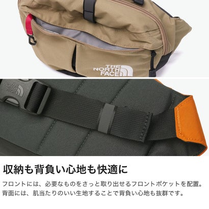 日本正規品 ウエストバッグ 軽量 バッグ キッズ 斜めがけ 旅行 ナイロン 小さめ 2WAY ショルダーバッグ 子供 子ども 男の子 女の子 4L クライマーランバー NMJ72651 （プリムローズ）｜詳細画像