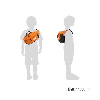 日本正規品 ウエストバッグ 軽量 バッグ キッズ 斜めがけ 旅行 ナイロン 小さめ 2WAY ショルダーバッグ 子供 子ども 男の子 女の子 4L クライマーランバー NMJ72651 （プリムローズ）｜詳細画像