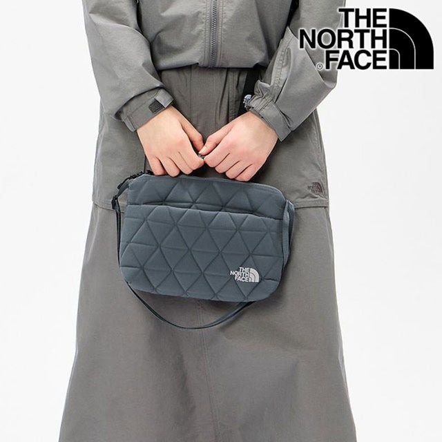 2L Geoface Pouch スレートグレー [NM32356-SL] （スレートグレー）
