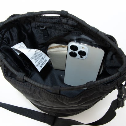 Dome Shoulder Bag ドーム ショルダーバッグ バゲット バッグ （ブラック）｜詳細画像