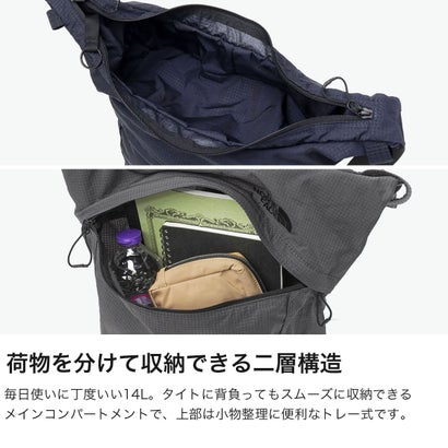 日本正規品 ショルダーバッグ メンズ レディース 斜めがけ ブランド 縦型 斜めがけバッグ 軽量 軽い ショルダー おしゃれ 丈夫 旅行 B5 8L 2層 Menow メノウワンダー NM72624 （アビエイターネイビー）｜詳細画像
