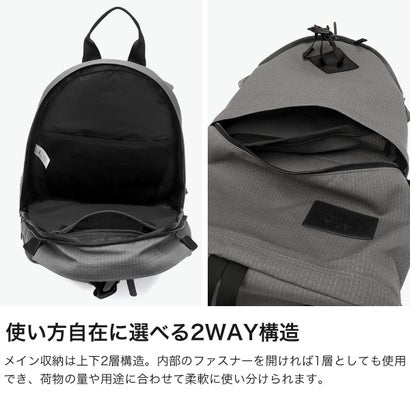 日本正規品 リュック メンズ レディース 通学 通勤 バッグ 軽量 軽い バックパック 20L デイパック A4 ノートPC Trad Collection Backpack NM62672 （スモークドパール）｜詳細画像