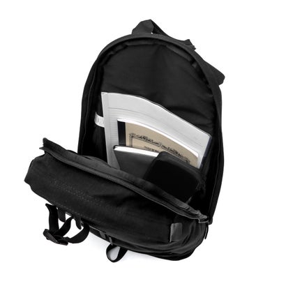 日本正規品 リュック メンズ レディース 通学 通勤 バッグ 軽量 軽い バックパック 20L デイパック A4 ノートPC Trad Collection Backpack NM62672 （ブラック）｜詳細画像