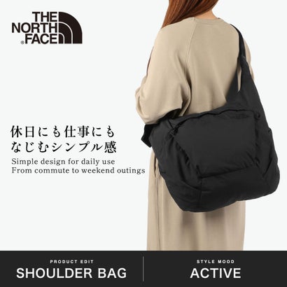 日本正規品 ショルダーバッグ レディース 斜めがけバッグ 大きめ ブランド ショルダー バッグ 横型 軽量 PC収納 A4 18L 撥水 ナイロン フィーカスショルダー NMW72650 （ブラック）｜詳細画像