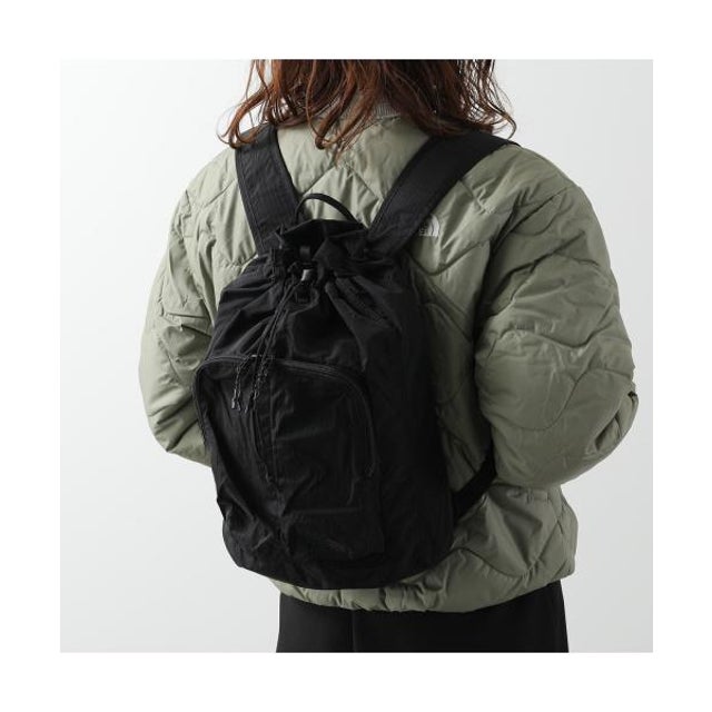NEVER STOP CINCH PACK NF0A8JFX （JK3/TNF-BLACK/ブラック）