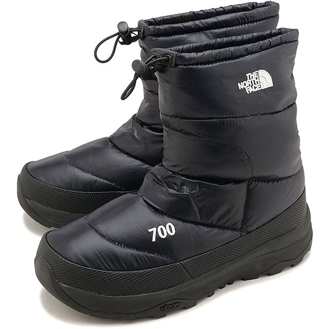 Heritage Nuptse Bootie ARCTIC GRIP TNFブラック/TNFブラック [NF52671-KK] （TNFブラック/TNFブラック）