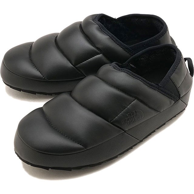 Thermoball Traction Mule Leather TNFブラック/TNFブラック [NF02675-KK] （TNFブラック/TNFブラック）