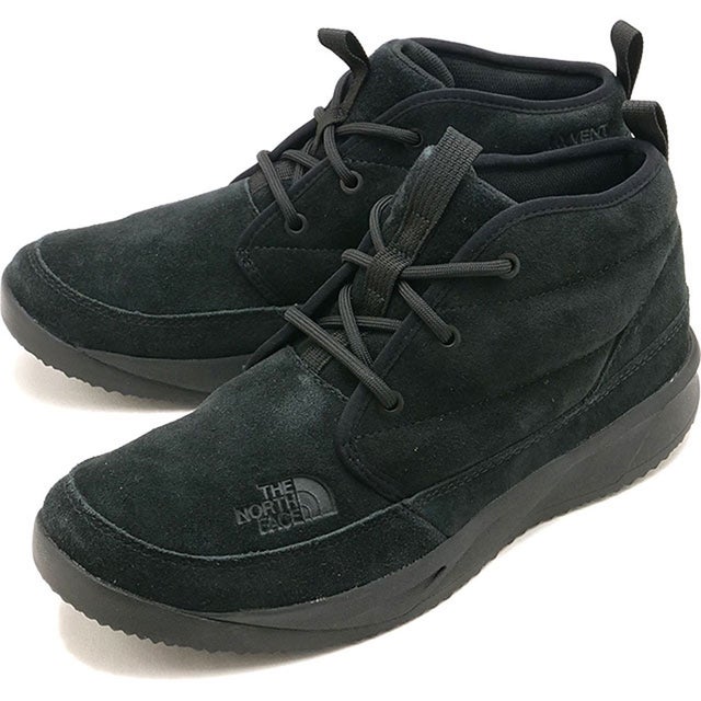 Nuptse Chukka WP 2 Suede TNFブラック/TNFブラック [NF52682-KK] （TNFブラック/TNFブラック）