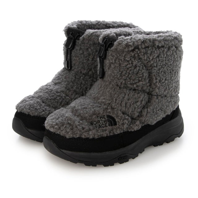 レディース ブーツ W NUPTSE BOOOTIE SHORT FLEECE  NFW52476 （グレー系その他）