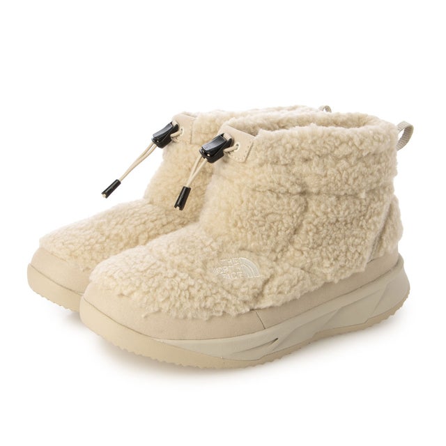 レディース ウィンターシューズ NUPTSE W 26FW W Nuptse Mini Fleece ヌプシ ミニ フリース(レディース) NFW52690 （オートミール×オートミール）