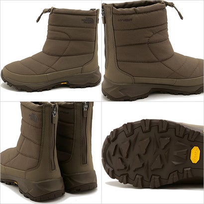 Nuptse Bootie Backzip WP 2 スモーキーブラウン/スモーキーブラウン [NF52684-SS] （スモーキーブラウン/スモーキーブラウン）｜詳細画像