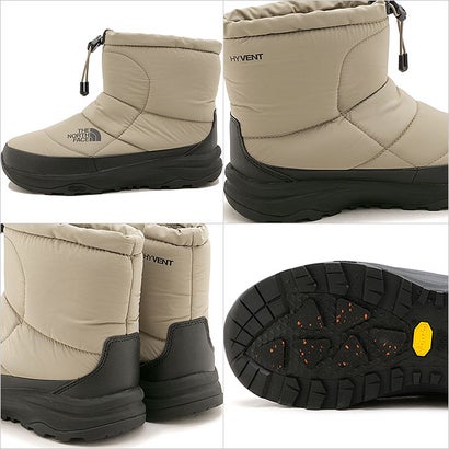 Nuptse Bootie Short WP ARCTIC GRIP マッシュルーム/TNFブラック [NF52676-MK] （マッシュルーム/TNFブラック）｜詳細画像