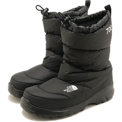 Nuptse Traction Bootie TNFブラック/TNFブラック [NF02672-KK] （TNFブラック/TNFブラック）｜詳細画像