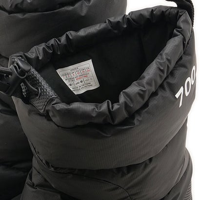 Nuptse Traction Bootie TNFブラック/TNFブラック [NF02672-KK] （TNFブラック/TNFブラック）｜詳細画像