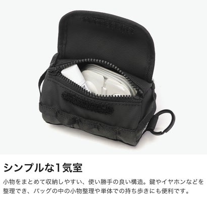 日本正規品 小物入れ ブランド 小さめ 小さい おしゃれ メンズ レディース ミニ 大人 バッグに付ける ミニポーチ ベースキャンプダッフル BCダッフルXXS NN32102 （アクティブブルー）｜詳細画像