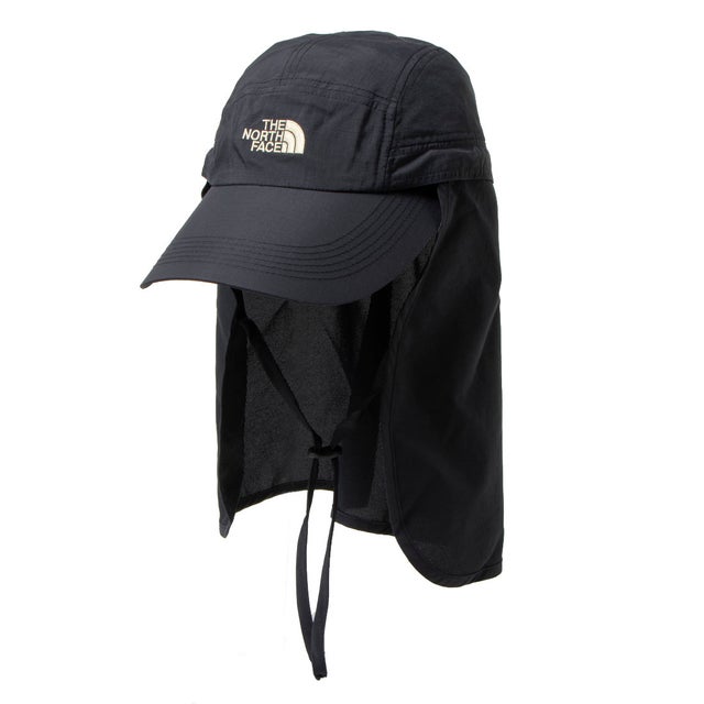
                    トレッキング 帽子 Sunshield Cap_サンシールドキャップ NN02308 （ブラック）