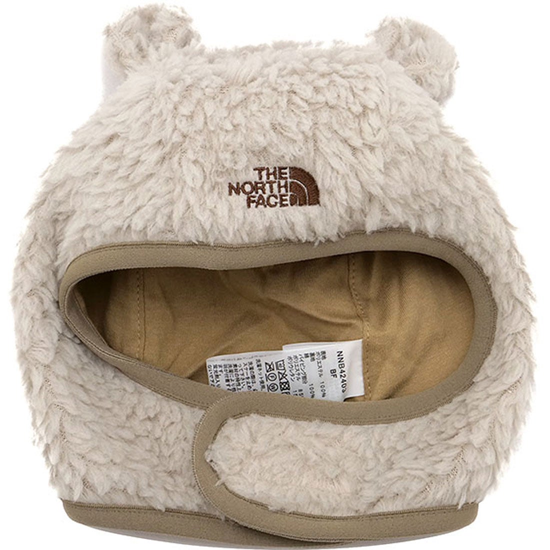 Cuddle Cap ザ・ノース・フェイス THE NORTH FACE B Cuddle Fleece Ear Cap フォッシルアイボリー [NNB42403 ...