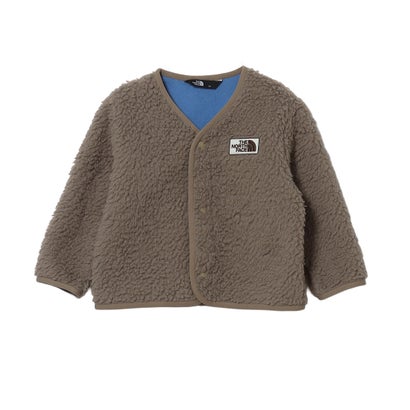 メンズ アウトドア ベビー B Cuddle Fleece Cardigan カドルフリースカーディガン(ベビー) NAB72401 （マッシュルーム）｜詳細画像