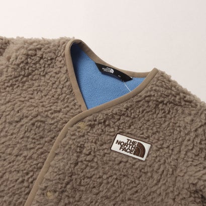 メンズ アウトドア ベビー B Cuddle Fleece Cardigan カドルフリースカーディガン(ベビー) NAB72401 （マッシュルーム）｜詳細画像