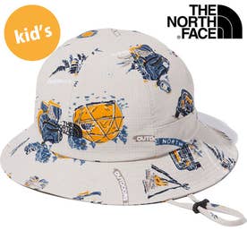 Kids' Summer Cooling Hat TNFキャンプオフホワイト [NNJ02206-TW SS23] （TNFキャンプオフホワイト）