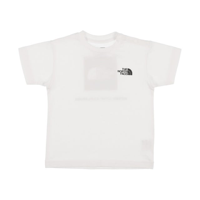 
                    アウトドア 半袖Tシャツ B S/S Back Square Logo Teeベビー ショートスリーブバックスクエアロゴティー NTB32333 （ホワイト）