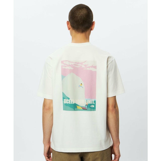 【日本正規品】SS CLM INSIGHT T バッグプリントT 半袖 Tシャツ（オフホワイト）