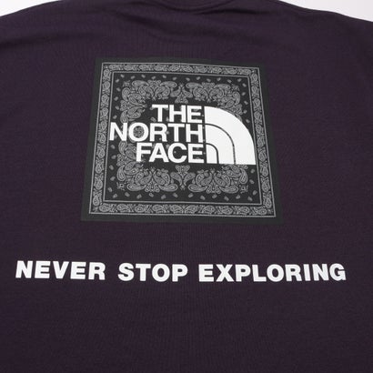 ザ・ノース・フェイス THE NORTH FACE メンズ アウトドアカジュアル 半袖Tシャツ S/S Bandana Square Logo Tee_ショートスリーブバンダナスクエアロゴティー NT32446 （エンドレスダスク）｜詳細画像