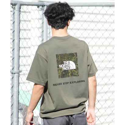 半袖 Tシャツ メンズ ショートスリーブバックスクエアートラバースロゴティー NT32543 （Z）｜詳細画像