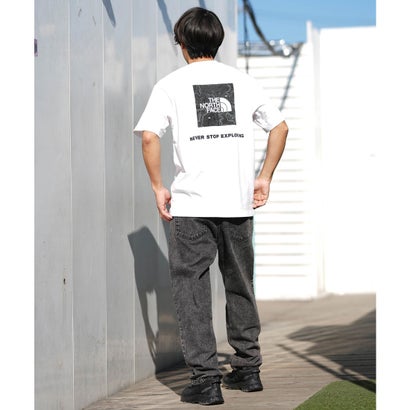 半袖 Tシャツ メンズ ショートスリーブバックスクエアートラバースロゴティー NT32543 （Z）｜詳細画像