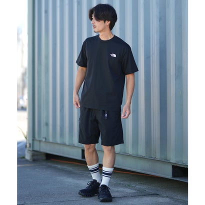 半袖 Tシャツ メンズ ショートスリーブバックスクエアートラバースロゴティー NT32543 （Z）｜詳細画像
