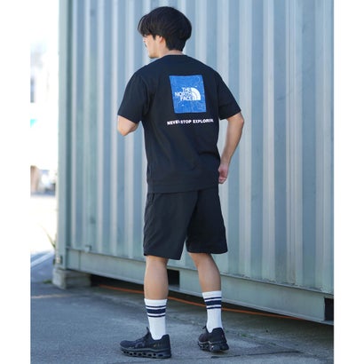 半袖 Tシャツ メンズ ショートスリーブバックスクエアートラバースロゴティー NT32543 （Z）｜詳細画像