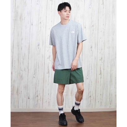 半袖 Tシャツ メンズ ショートスリーブバックスクエアートラバースロゴティー NT32543 （Z）｜詳細画像