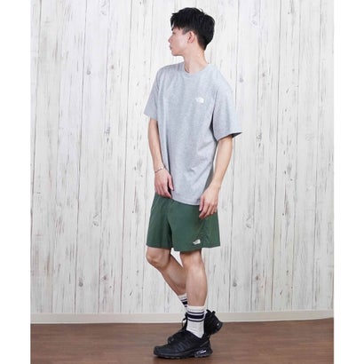半袖 Tシャツ メンズ ショートスリーブバックスクエアートラバースロゴティー NT32543 （Z）｜詳細画像