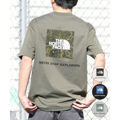 半袖 Tシャツ メンズ ショートスリーブバックスクエアートラバースロゴティー NT32543 （Z）｜詳細画像