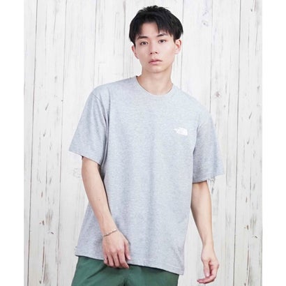 半袖 Tシャツ メンズ ショートスリーブバックスクエアートラバースロゴティー NT32543 （Z）｜詳細画像