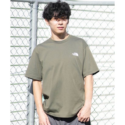 半袖 Tシャツ メンズ ショートスリーブバックスクエアートラバースロゴティー NT32543 （Z）｜詳細画像